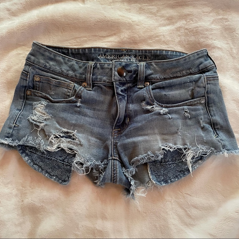 American Eagle jean shorts